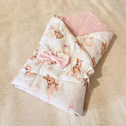 Grande couverture bébé évolutive 100x100cm