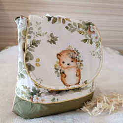 Sac à dos Enfant crèche maternelle personnalisable tissu animaux de la forêt