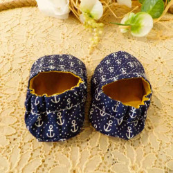 Chaussons bébé naissance marins