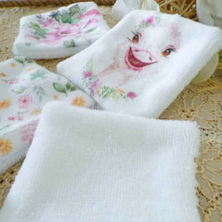 Lingettes lavables en éponge de Bambou oeko-tex