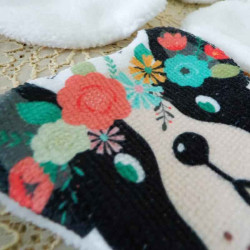 Disques lavables bébé éponge de bambou oeko tex