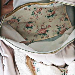 Sac bowling week-end fille fait main