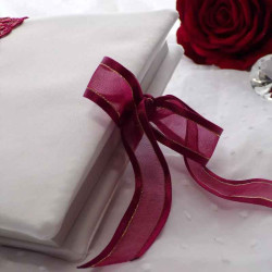 Livre d'or baptême fait main