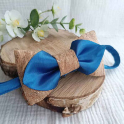 Noeud papillon en liège pour adulte