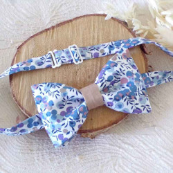 Nœud papillon Liberty et satin personnalisable