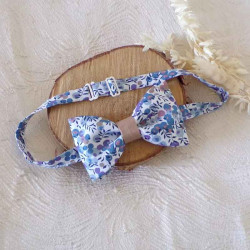 Nœud papillon liberty centre satin - enfant et adulte