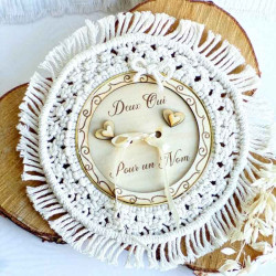 Support bijoux personnalisé mariage et baptême