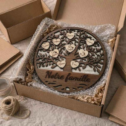 Arbre de vie en bois sur pied