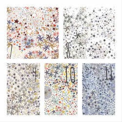 Nuancier des tissus liberty des chaussons